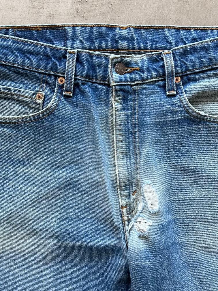 80s Levi’s Distressed Denim Jeans - 34