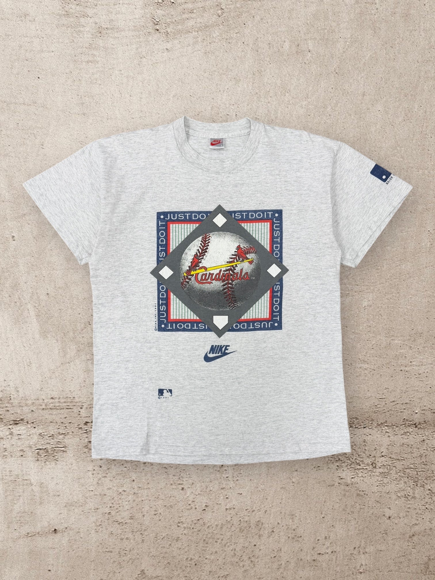 90s Nike St. Louis Cardinals Graphic T-Shirt - Large