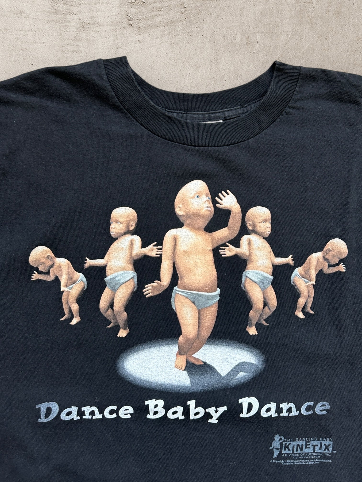 90s The Dancing Baby Graphic T-Shirt - XL – The Juncture