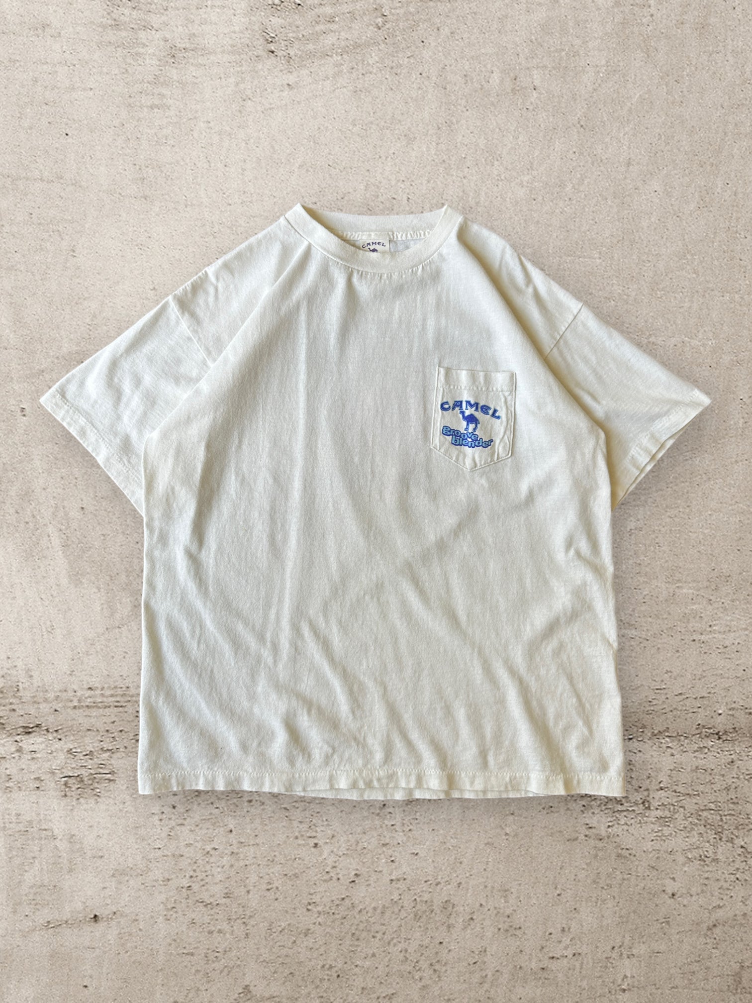 90s Camel Cigarettes Groove Bender Pocket T-Shirt - XL