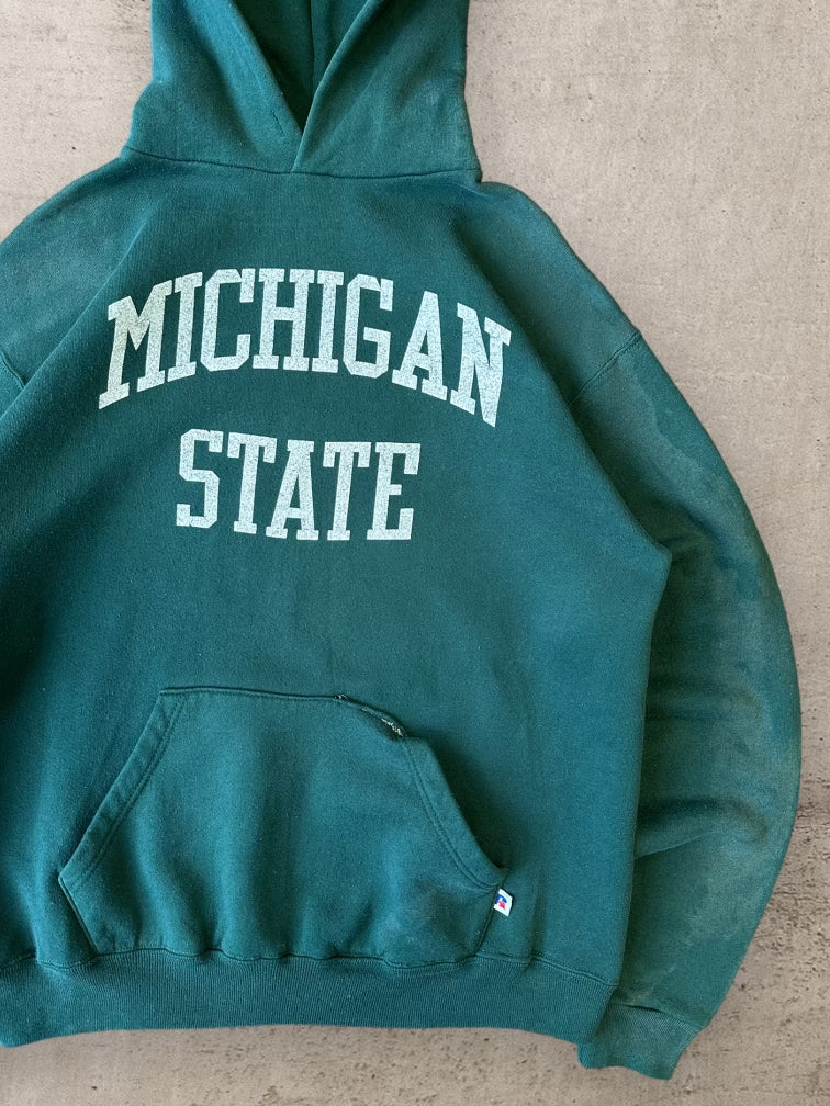 00s Michigan State Russell Hoodie - Large