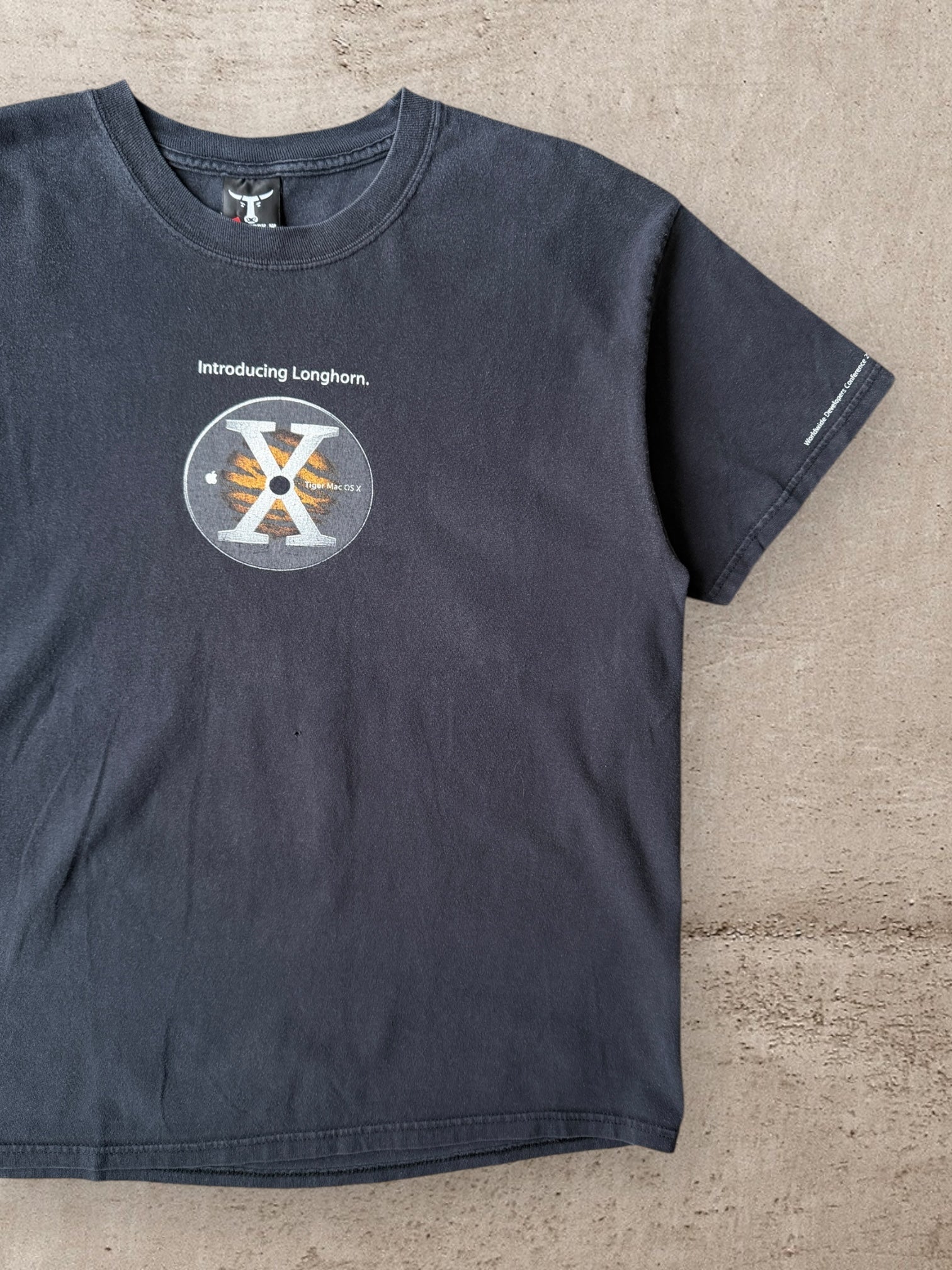 00s Apple Longhorn OS X Graphic T-Shirt - Large – The Juncture