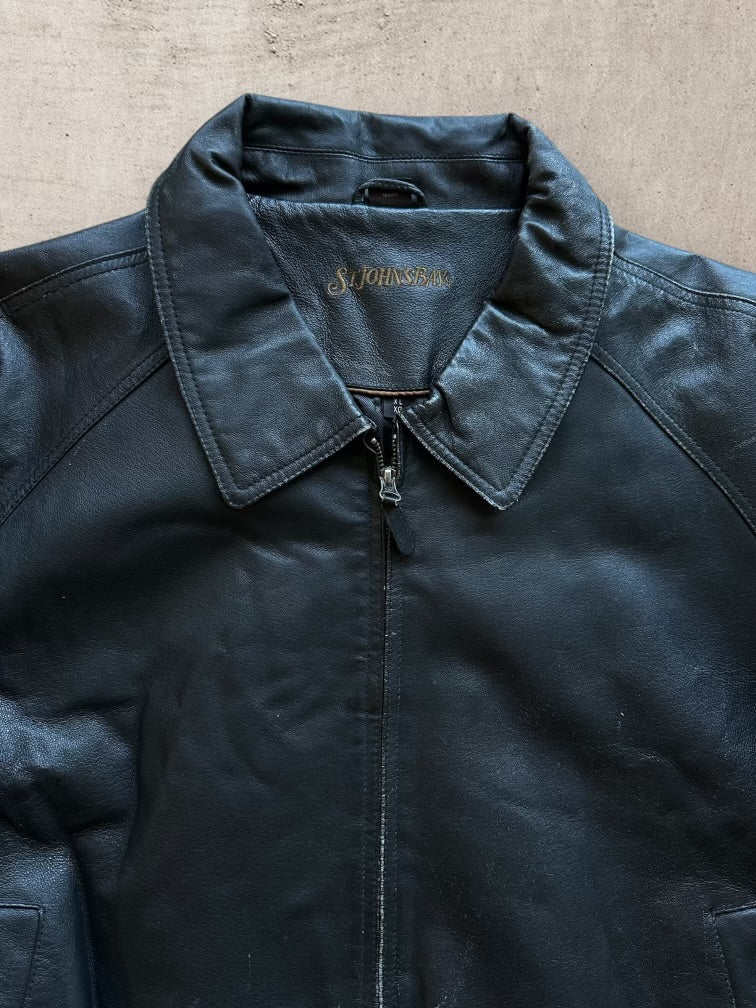 00s St. John’s Bay Herrington Leather Jacket - XL