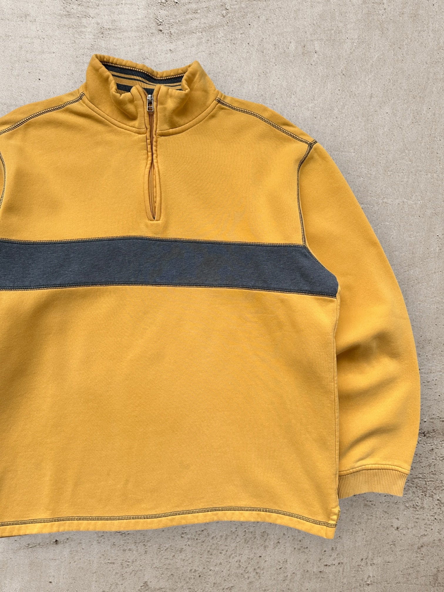 00s Consensus 1/4 Zip Sweatshirt XL