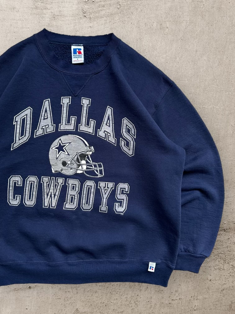 90s Russell Athletics Dallas Cowboys Crewneck - Medium