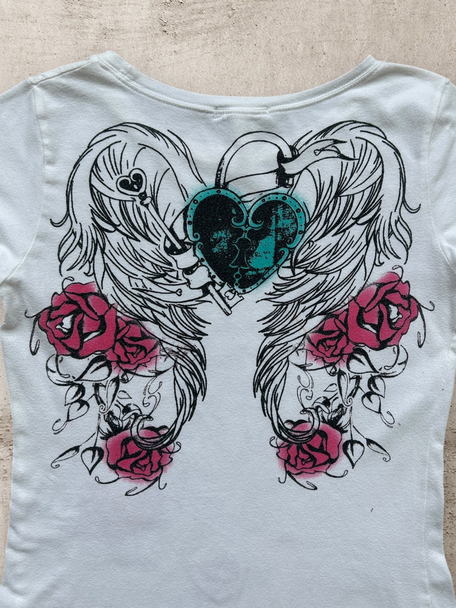 00s Love 00s Love Y2K Graphic Top - Small – The Juncture