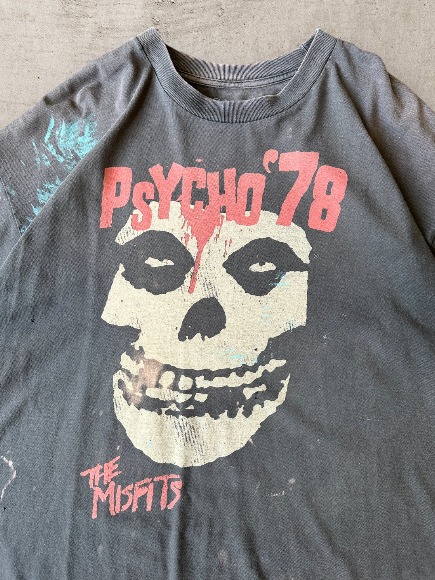 00s Misfits Psycho 78 Distressed T-Shirt - XXL