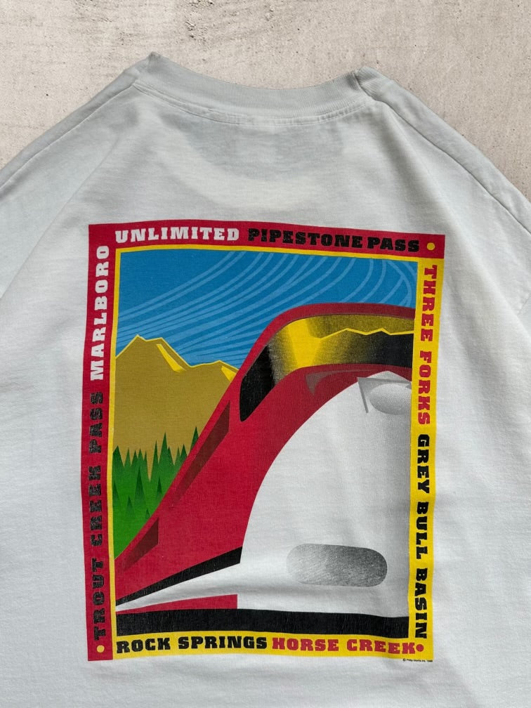 90s Marlboro Unlimited Graphic T-Shirt - XL