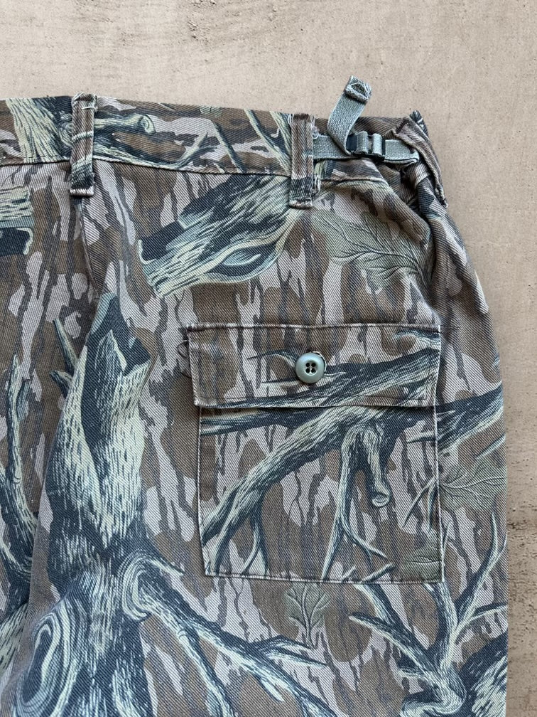 90s Real Tree Camouflage Cargo Pants - 35