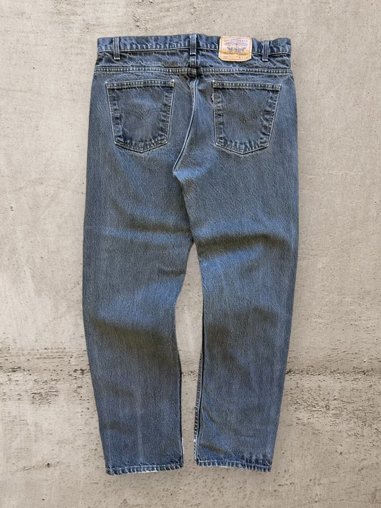90s Levi’s 505 Black Denim Jeans - 36x30