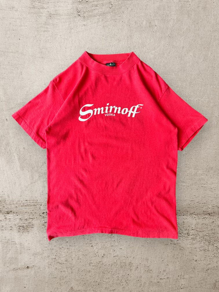 80s Smirnoff Vodka T-Shirt - Medium