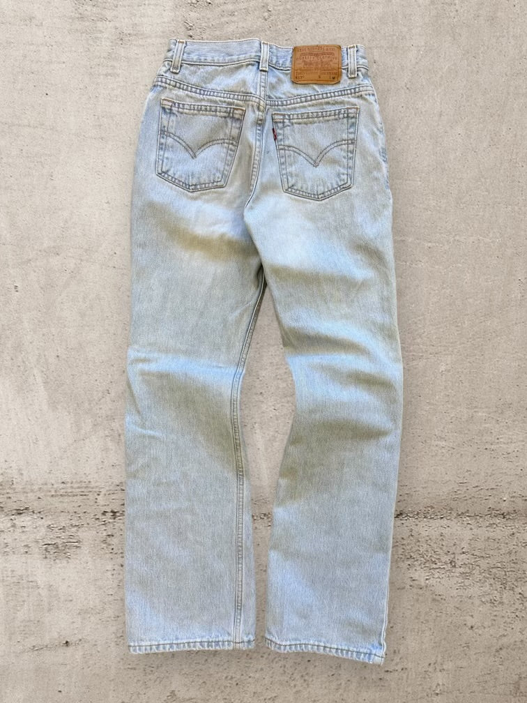 90s Levi’s 517 Light Wash Denim Jeans - 26x30
