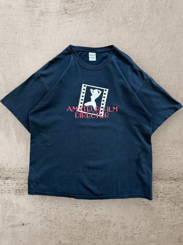 00s Amateur Film Director Graphic T-Shirt - XL