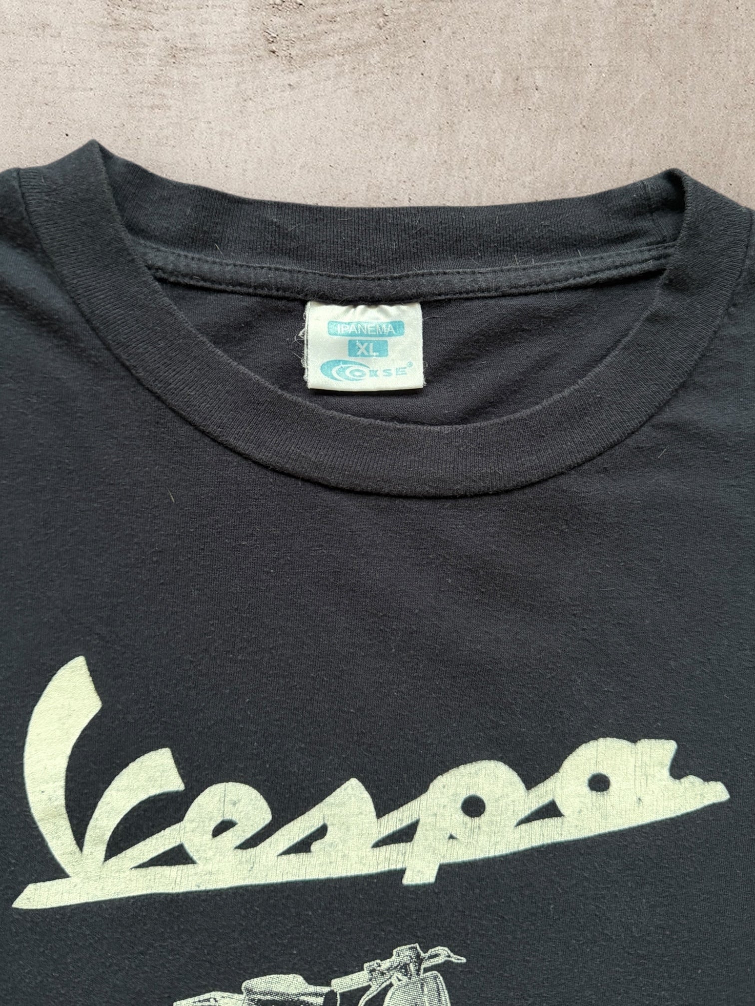 90s Vespa Scooter Graphic T-Shirt - Large