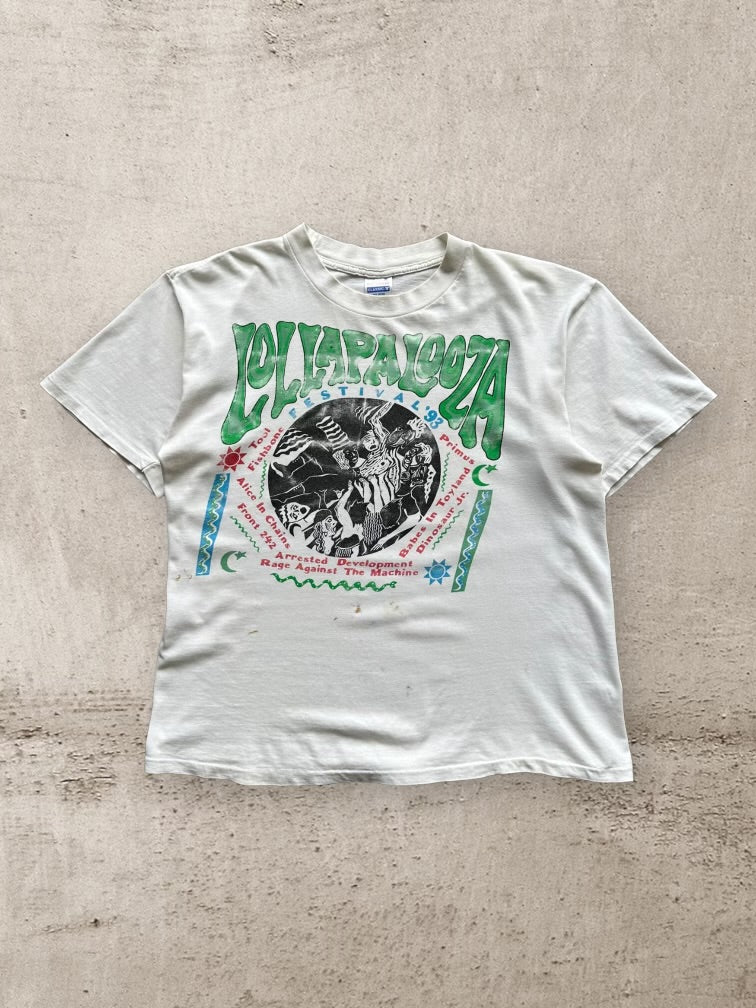 1993 Lollapalooza Graphic T-Shirt - Large