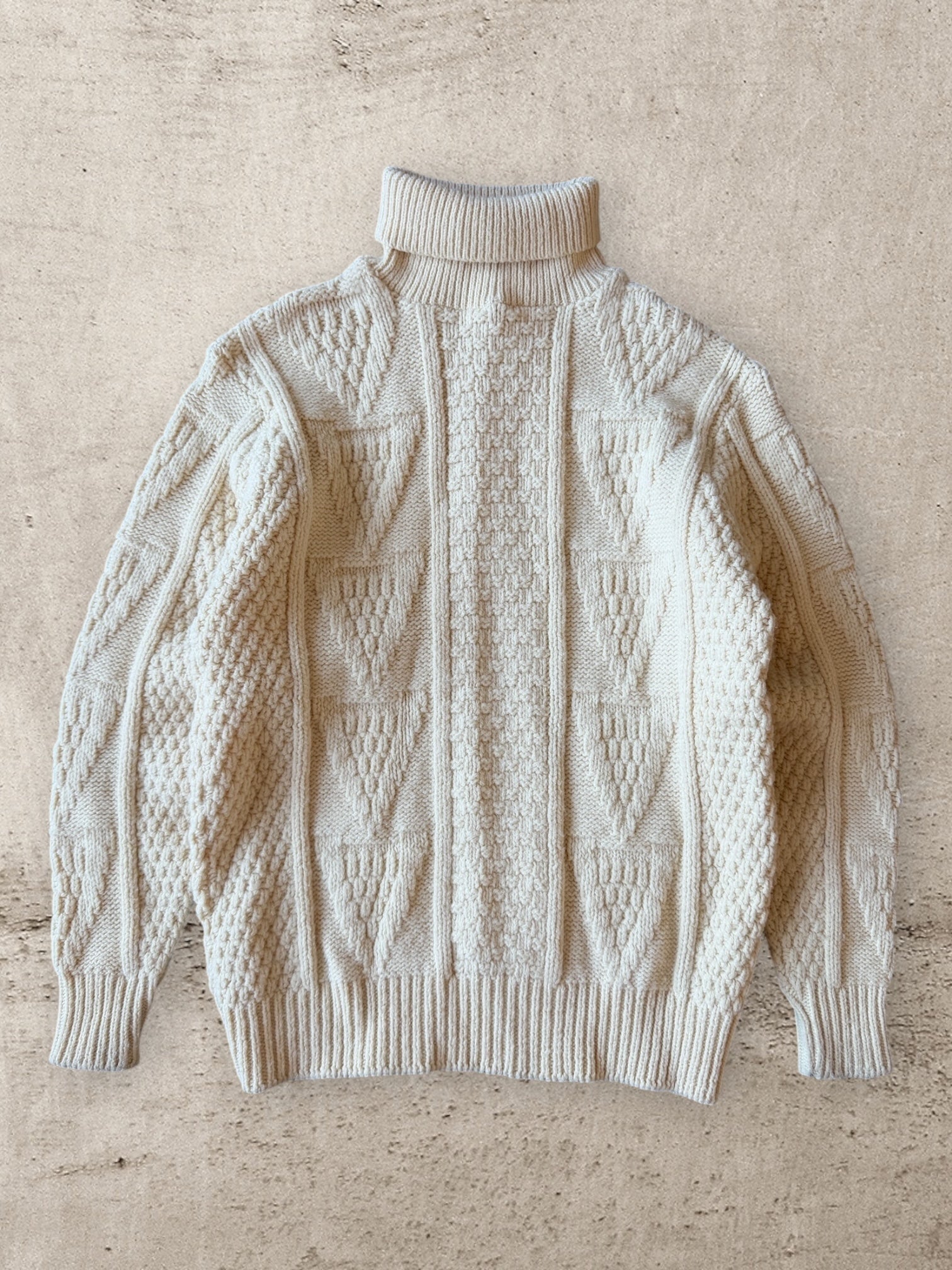 70s/80s Jack’s Wool Turtle Neck Sweater - Large