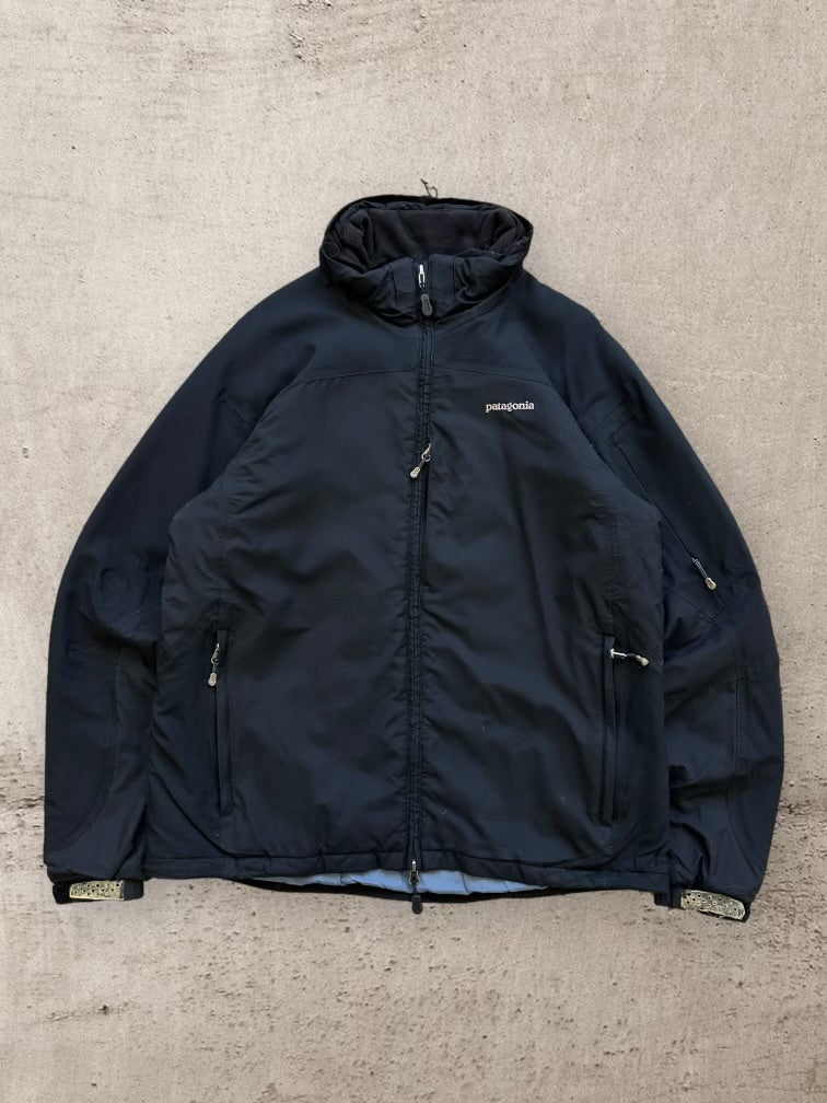 00s Patagonia Full Zip Black Jacket - Medium