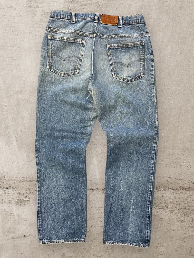 80s Levi’s Orange Tab Faded Denim Jeans - 34x29