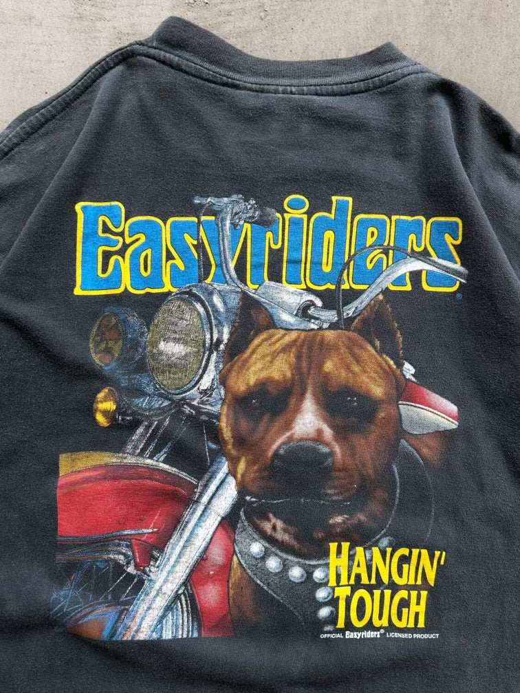 90s Easyriders Biker Graphic T-Shirt - XL