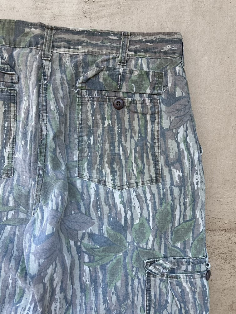 90s Real Tree Camouflage Cargo Pants - 36