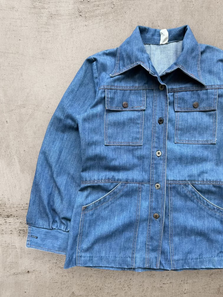 80s Remington Denim Jacket - Small