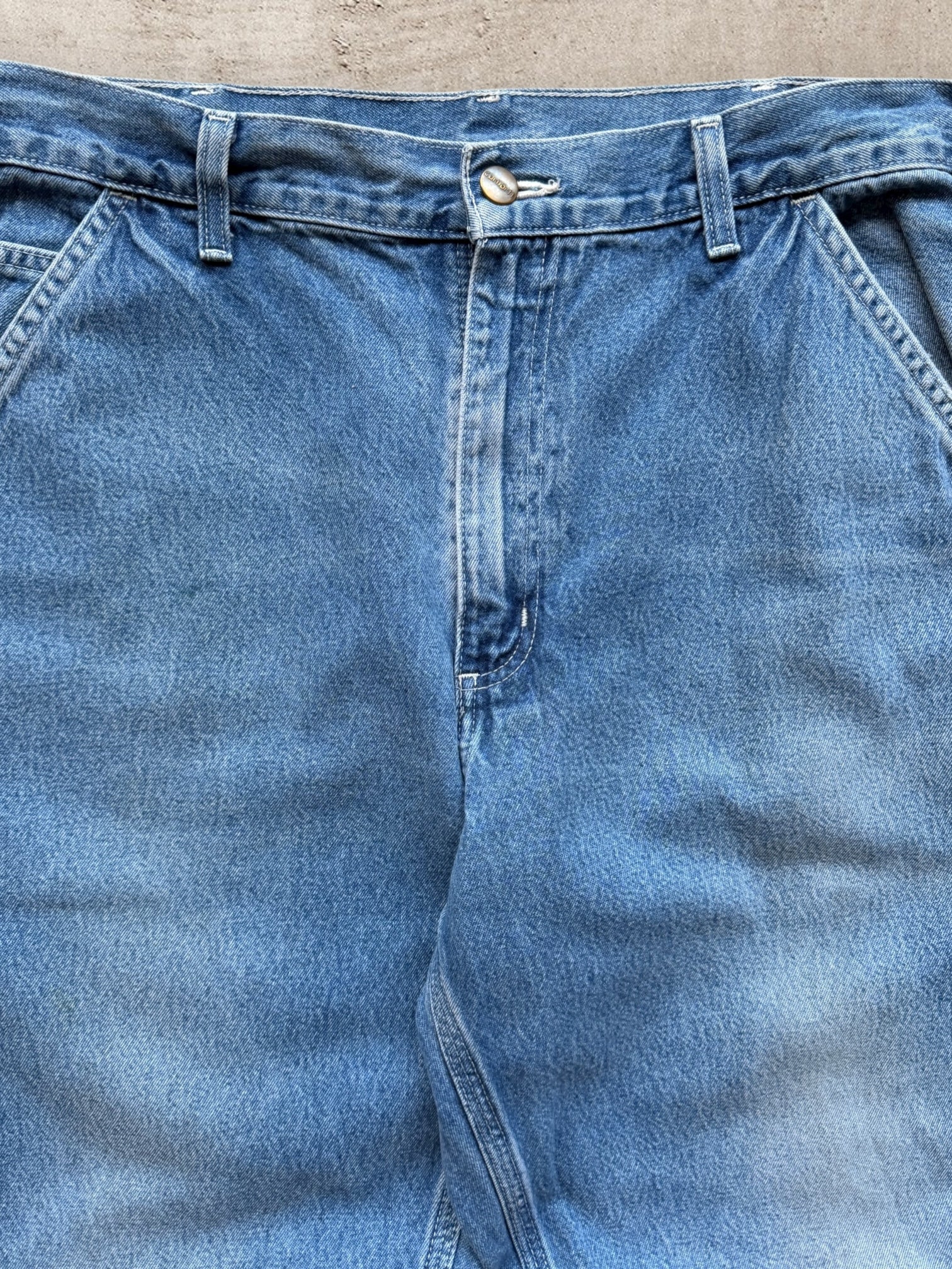 00s Carhartt Denim Carpenter Pants - 36”