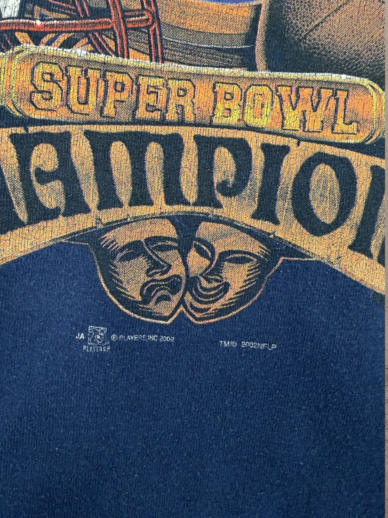 00s New England Patriots Super Bowl Champions Graphic T-Shirt - XL