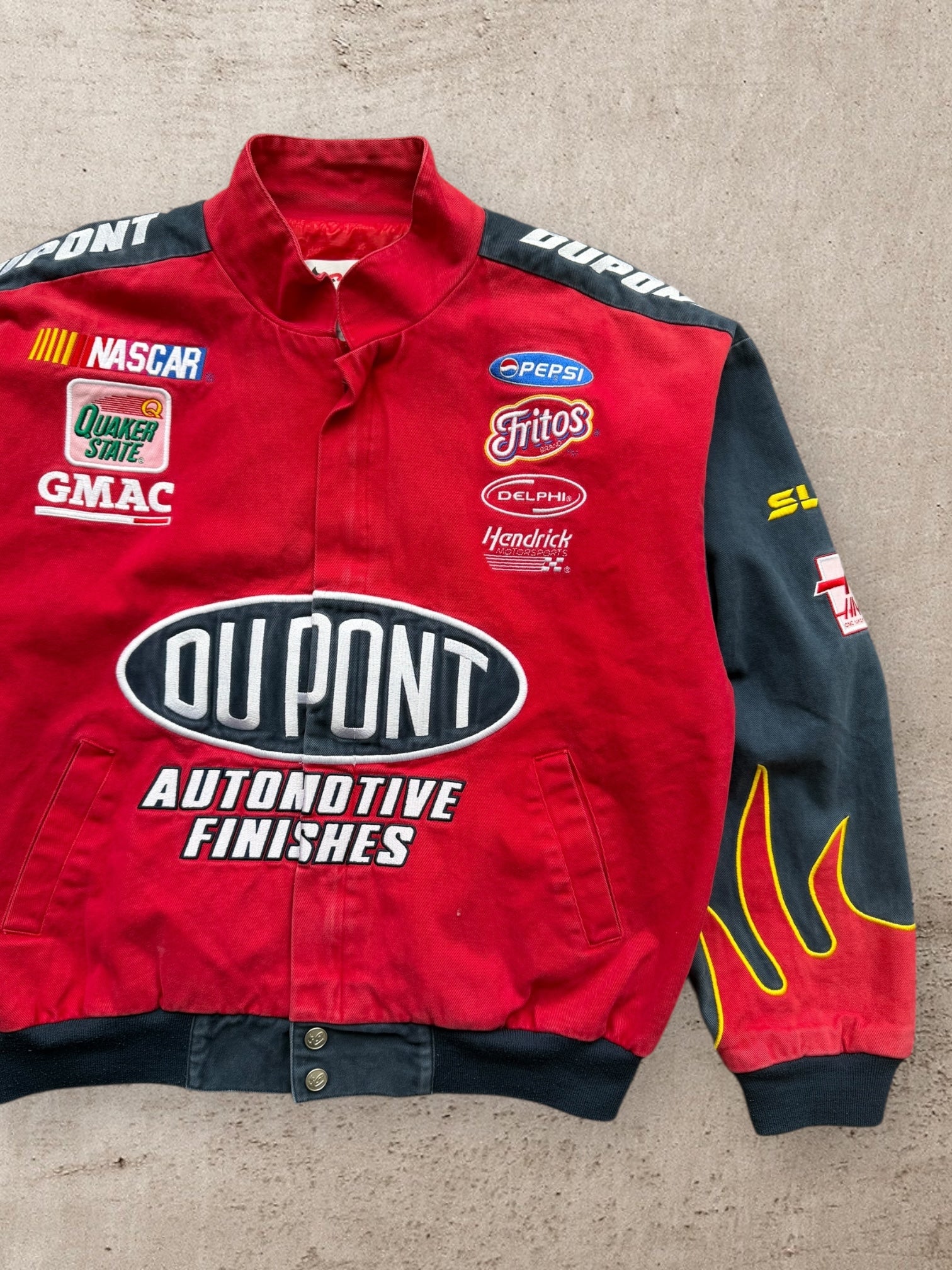 US古着00s chase DEWALT NASCAR ジャケット　DUPONT 00s Chase Authentics Dupont NASCAR Racing Jacket - Large – The