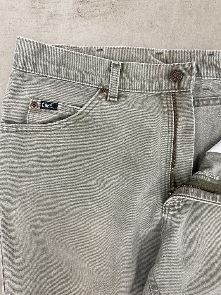 90s Lee Beige Denim Jeans - 33