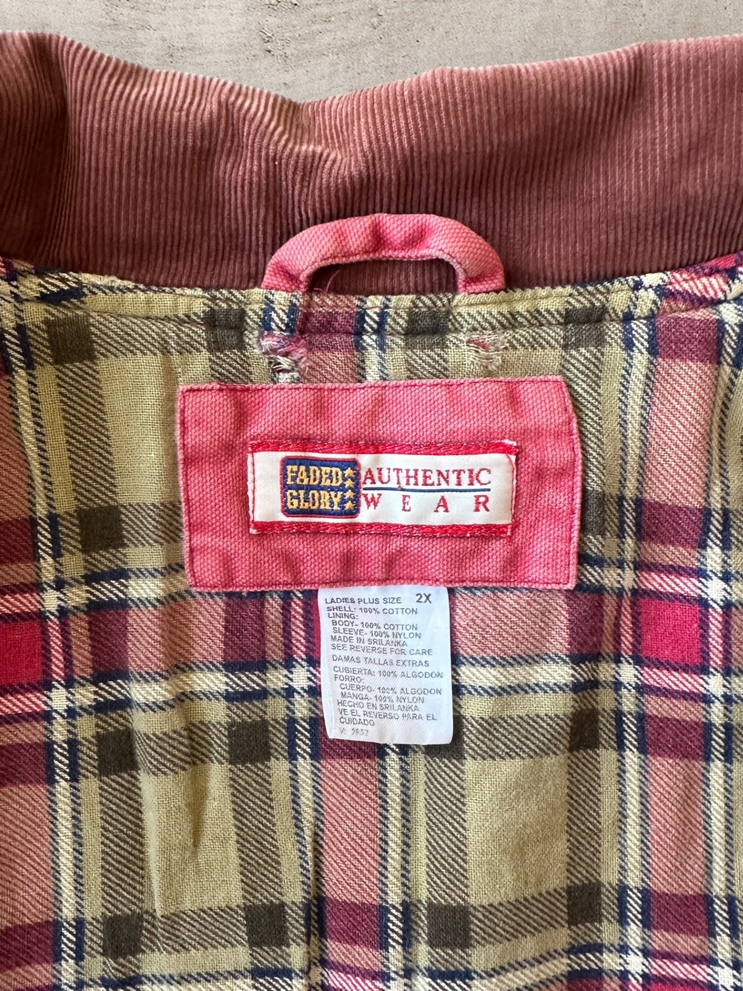 00s Faded Glory Faded Chore Jacket - XXL