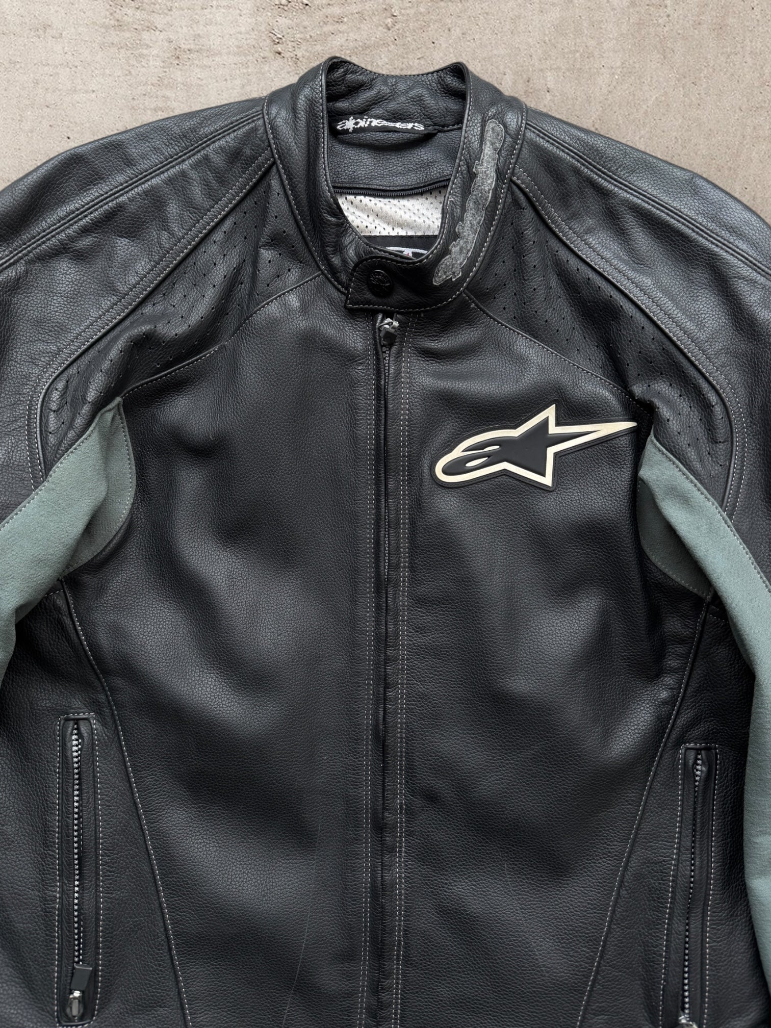 00s Alpinestars Moto Leather Jacket - Medium – The Juncture