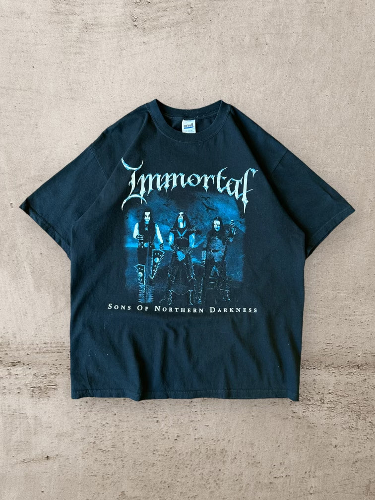 02 Immortal Sons of Northern Darkness Tour T-Shirt - XL