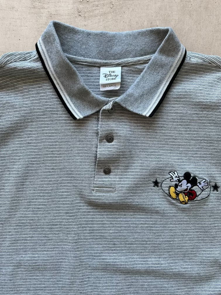 90s Mickey Mouse Polo Shirt - XXL