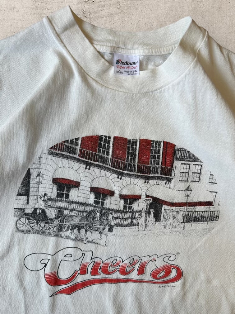 90s Cheers Graphic T-Shirt - Medium