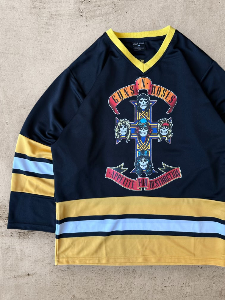 00s Guns N’ Roses Hockey Jersey - Large