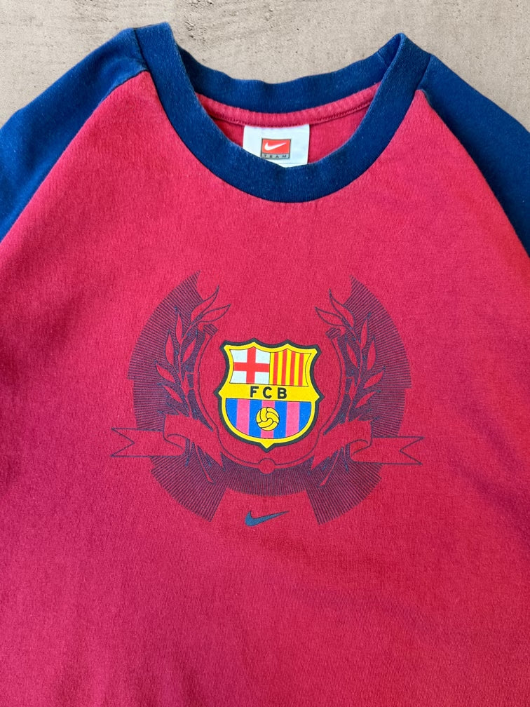 00s Nike Barcelona Color Block T-Shirt - XL