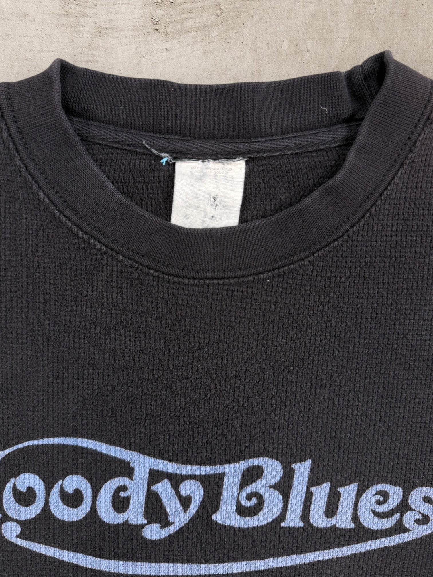 90s Moody Blues Thermal L/S T-Shirt - Large