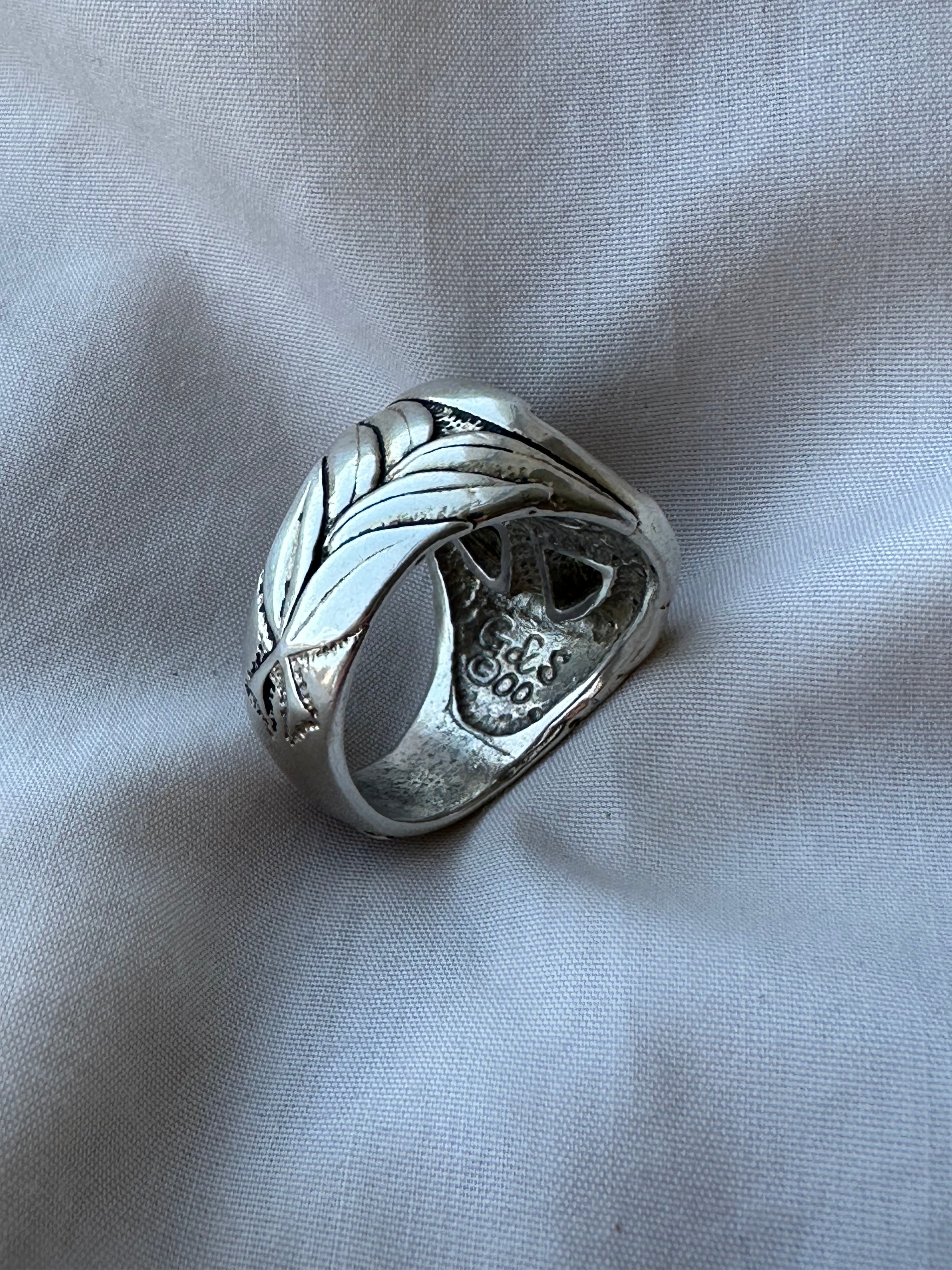 2000 G&S Iron Cross Biker Ring Size 10.5