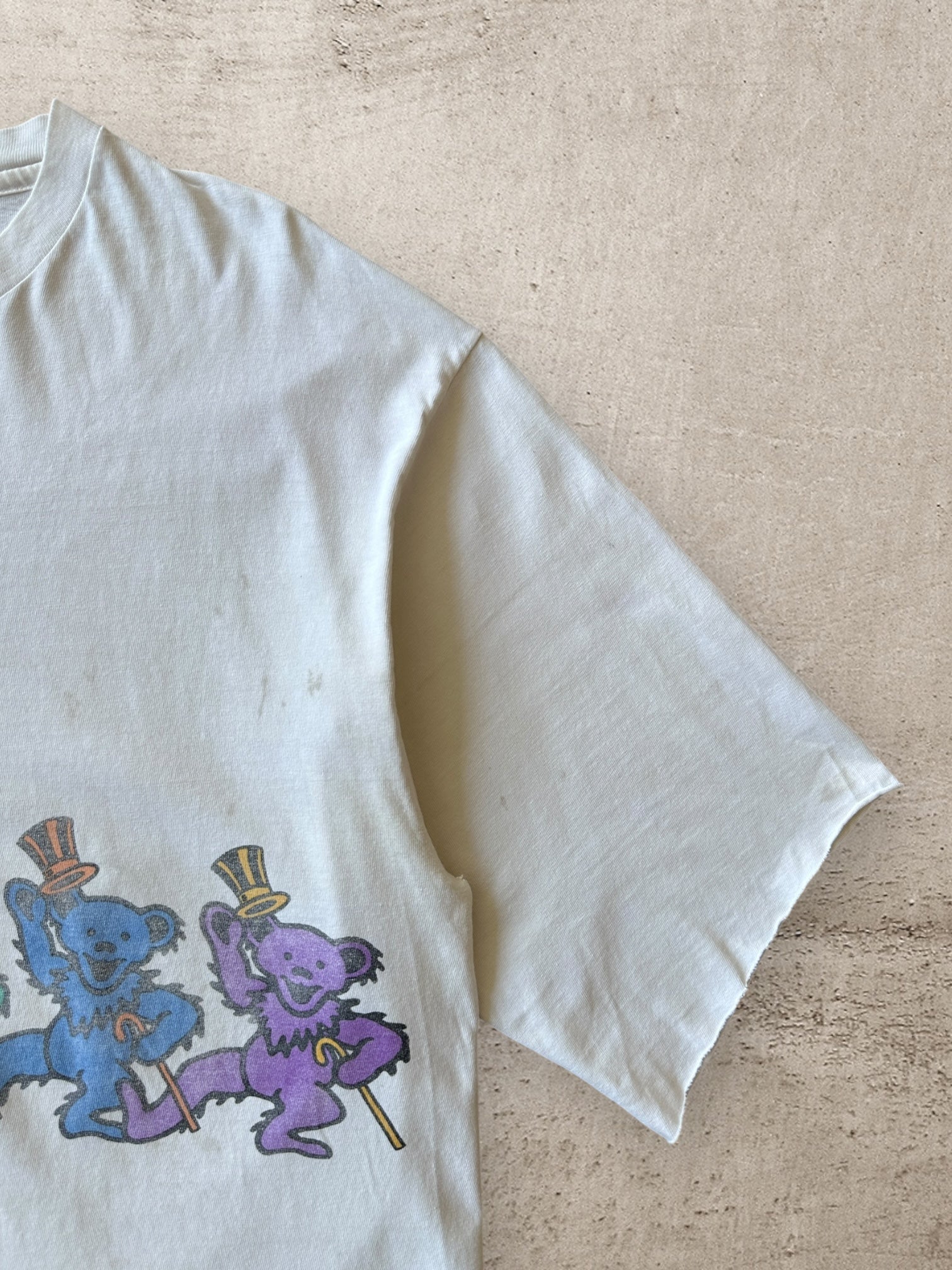 90s Grateful Dead Bears Wrap Around Graphic T-Shirt - XL