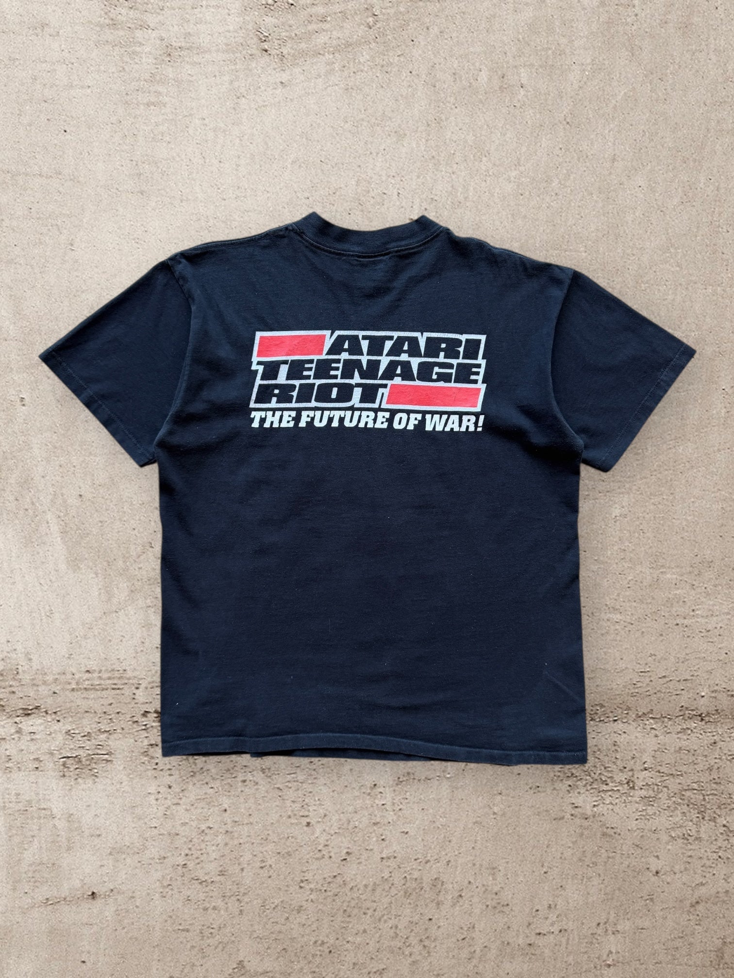 90s Atari Teenage Riot The Future of War Distressed Graphic T