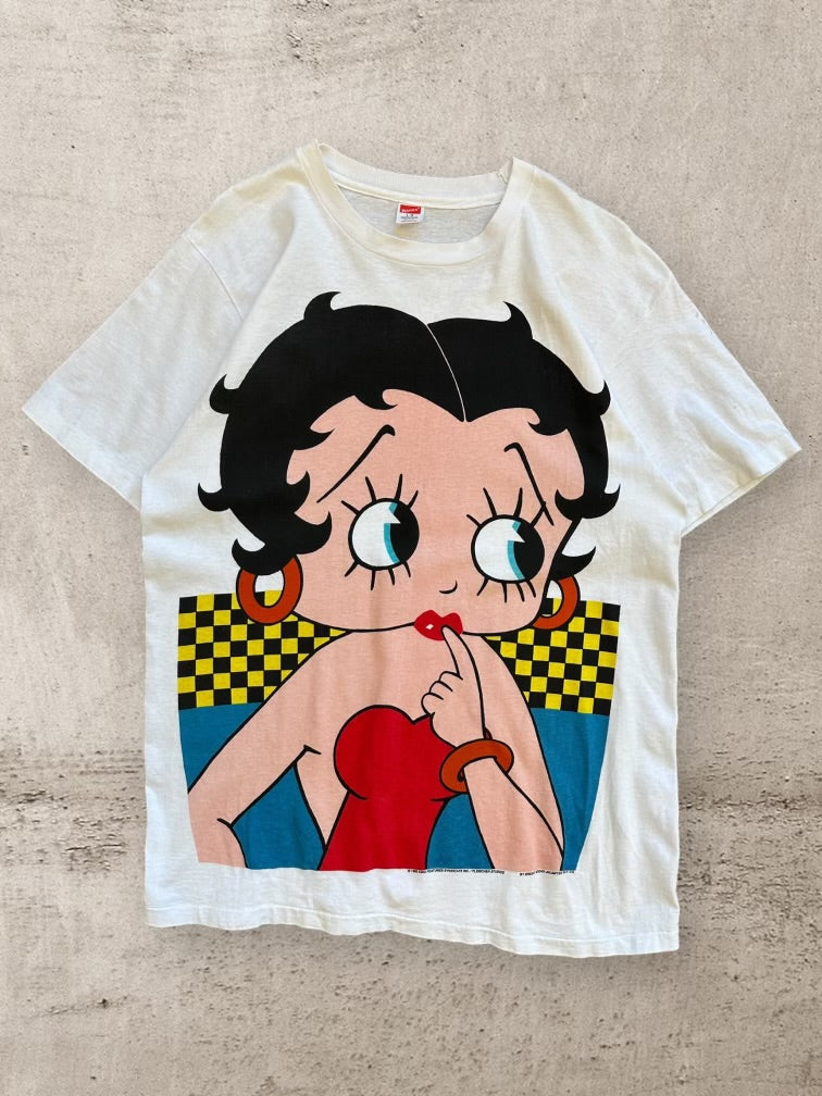 80 年代 Betty Boop グラフィック T シャツ - M
