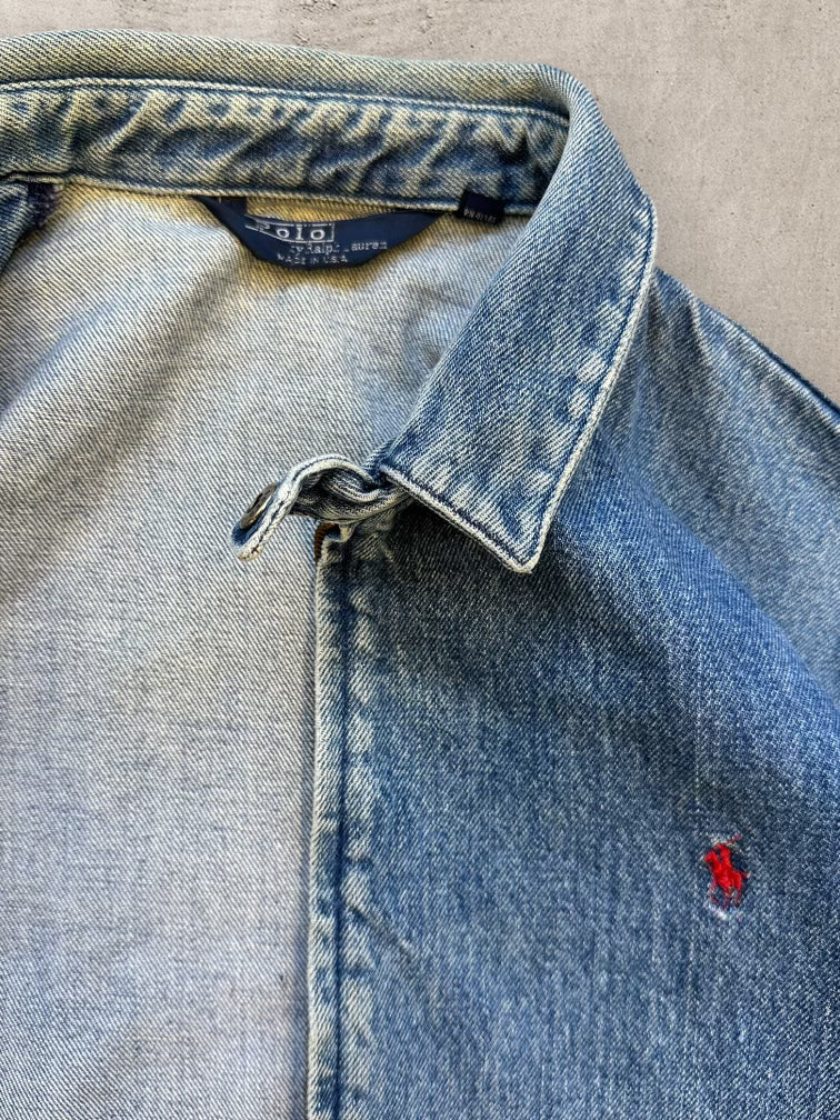 90s Polo Ralph Lauren Denim Jacket - Medium