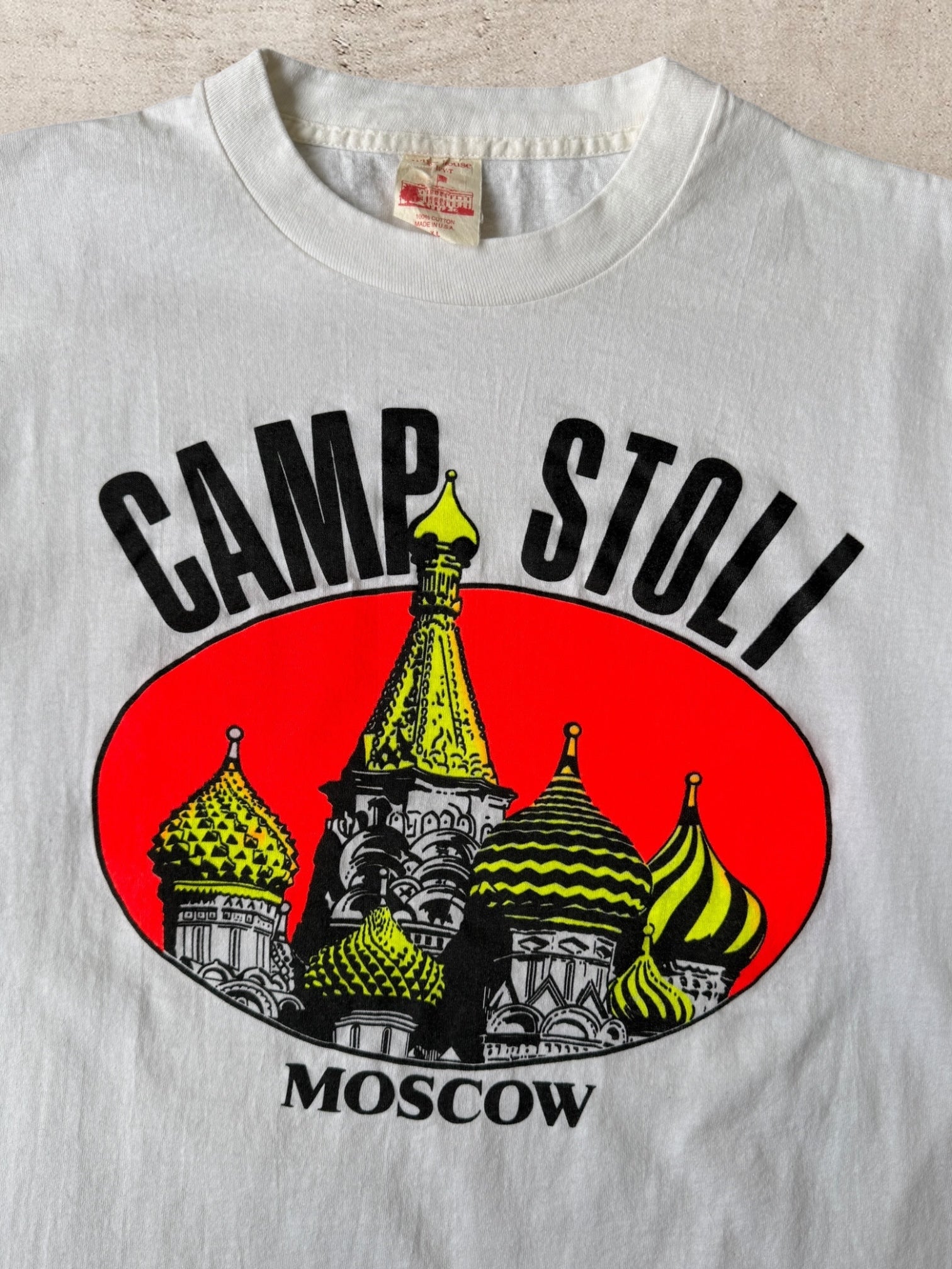 80s Camp Stoli Moscow Graphic T-Shirt - Large – The Juncture