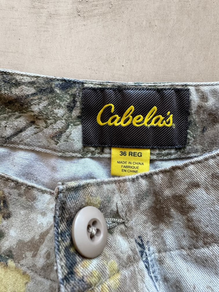 00s Cabelas Zonz Western Camouflage Cargo Pants - 36