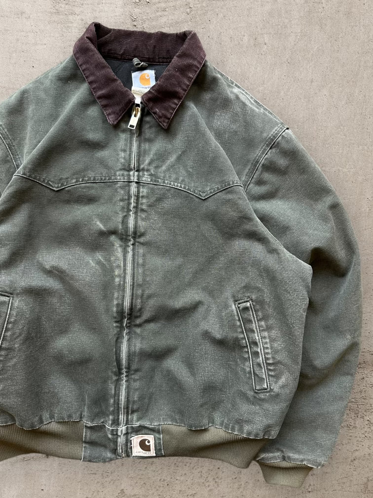 90s Carhartt Olive Green Santa Fe Jacket - XL – The Juncture