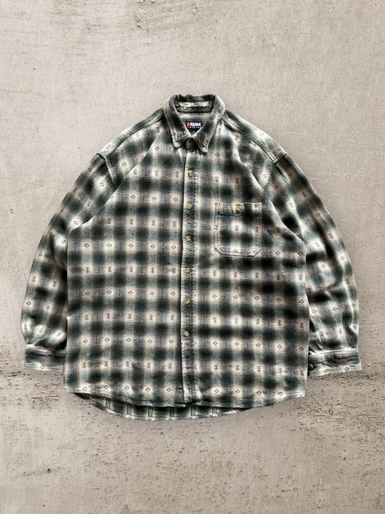 90s Alpine Flannel Shirt - XL