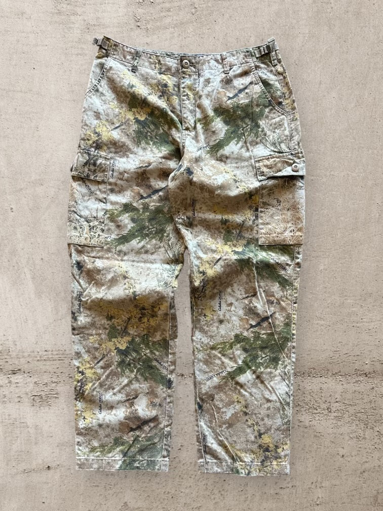 00s Cabelas Zonz Western Camouflage Cargo Pants - 36