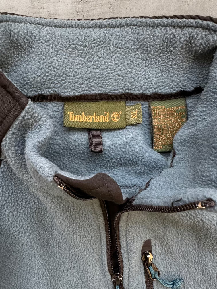 00s Timberland Color Block Full Zip Fleece - XL