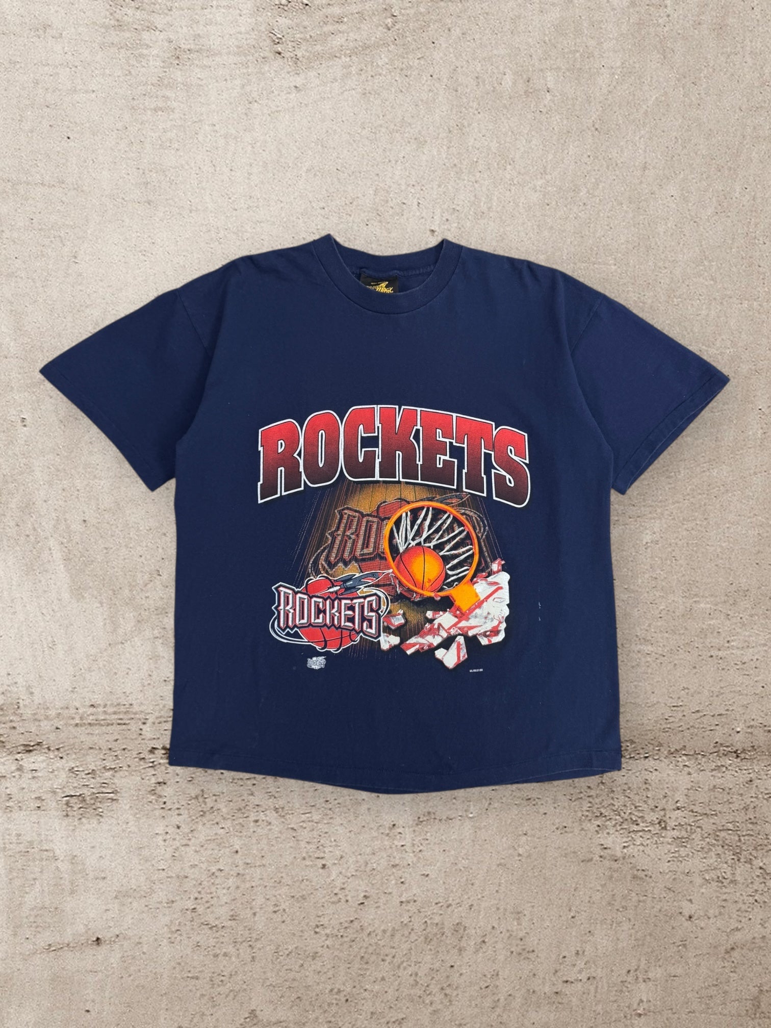90s Houston Rockets Graphic T-Shirt - XL
