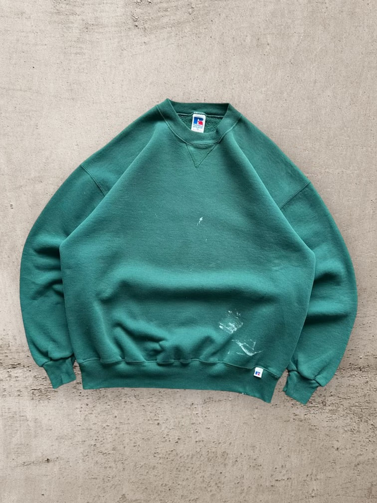 90s Russell Athletic Distressed Crewneck - XL